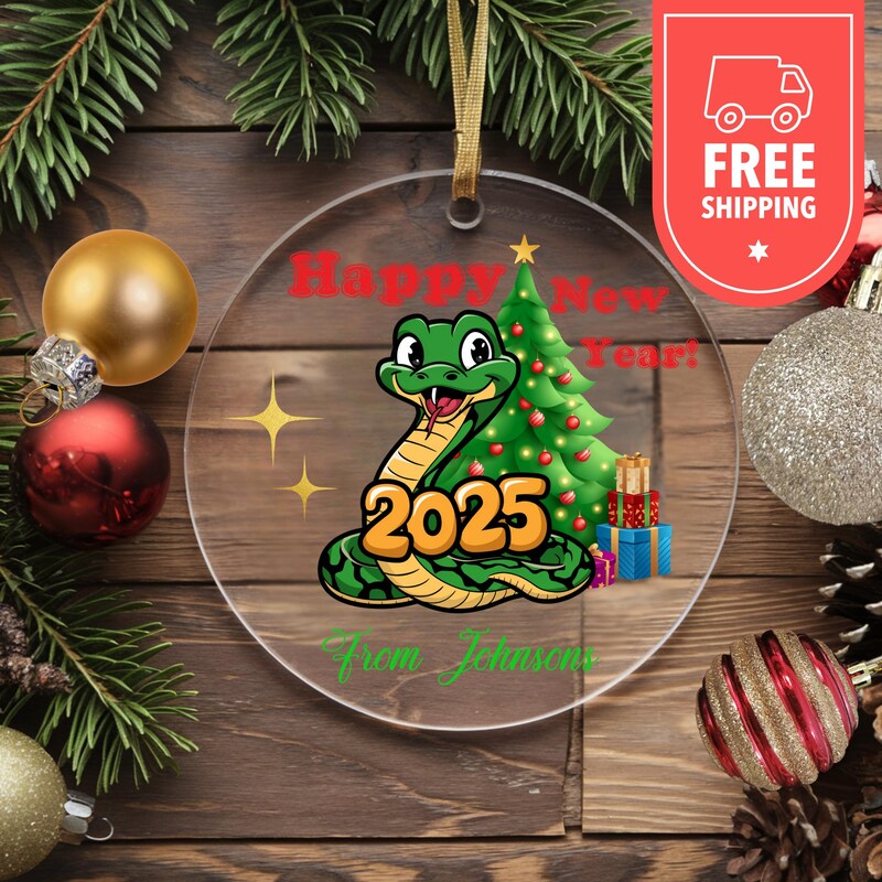 2025 Snake Ornament Etsy