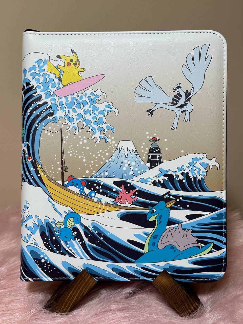 The Great Wave Pikachu - Etsy