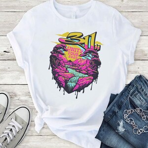 311 Einheit Tour 2025 Peace Splatter T-Shirt