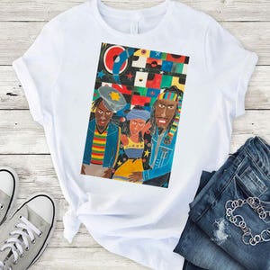 Uhuru Reggae T-Shirt: Retro 80s Jamaica Band Tee