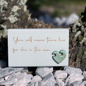 Beach Saying wood decor, Beach saying decor, beach wood sign, farmhouse wood sign, beach quote sign, coastal living, positive affirmation
