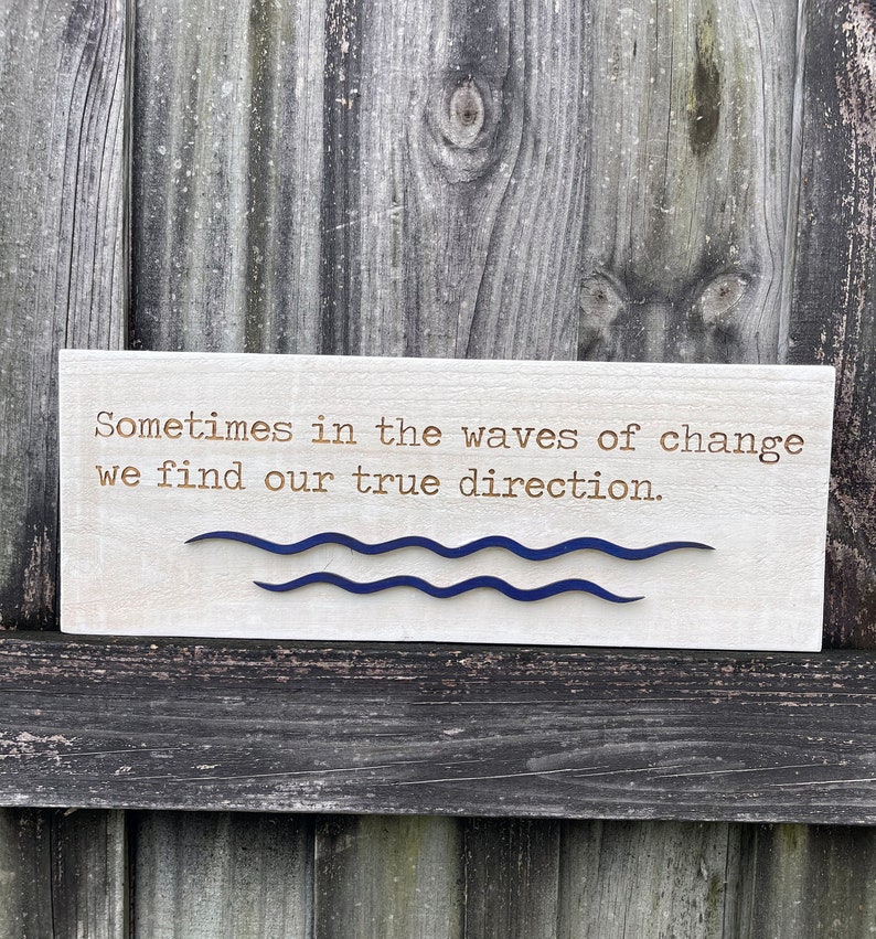 Beach Saying Decor Beach Wall Art Nautical Wall Art AIRBNB Etsy