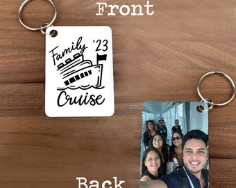 Cruise Keychain, Cruise Photo Keychain, Vacation keepsake, Cruise keepsake, Custom Photo keychain, travel keychain, travel keepsake