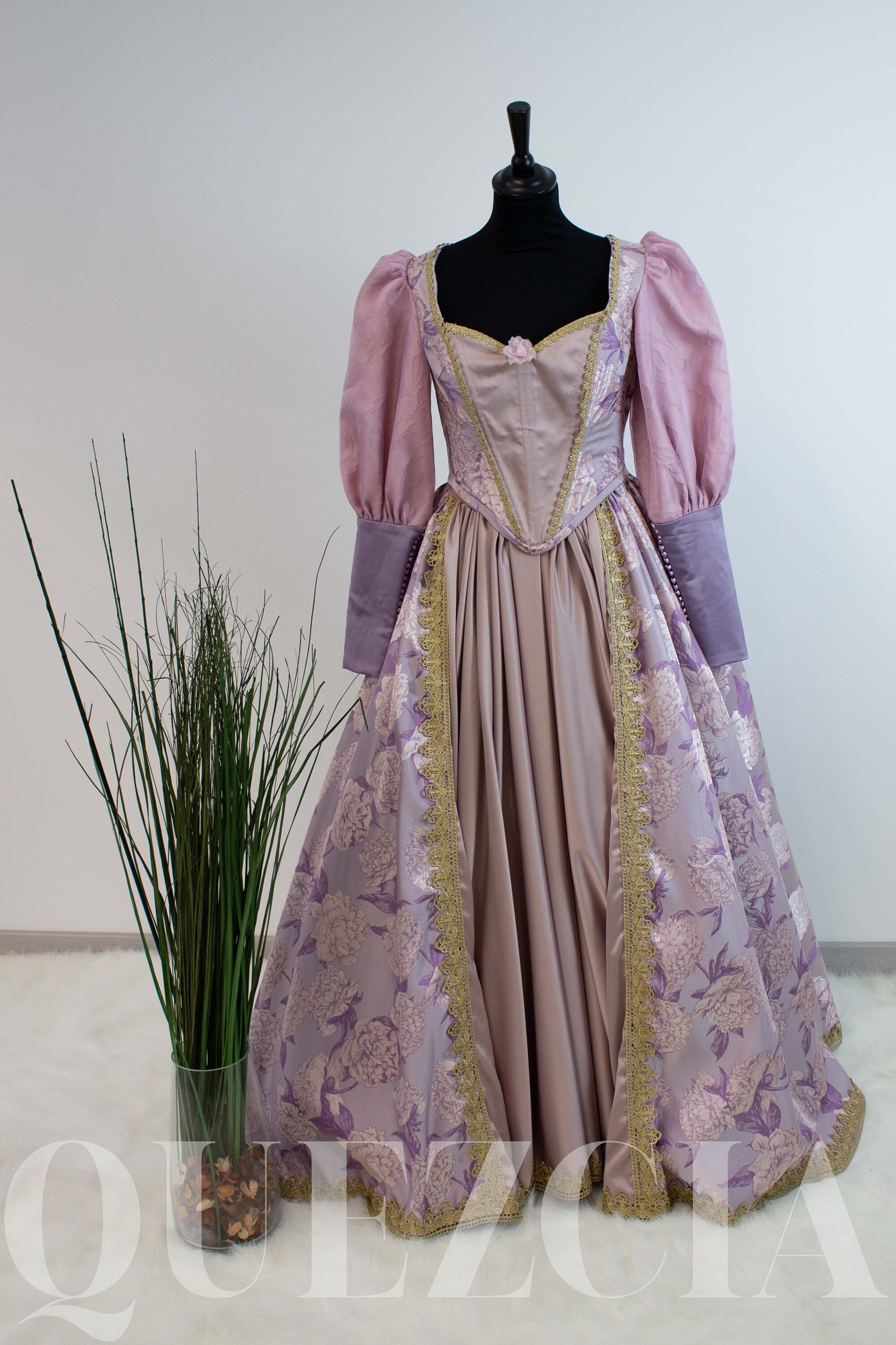Robe de princesse Raiponce - Chez Mamie Gigi