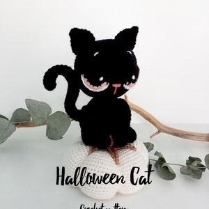 Haakpatroon Halloween-kat Pdf. Amerikaanse voorwaarden