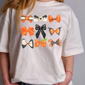Halloween coquette bows sublimation PNG digital download file
