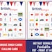 British Bingo 30 Unique Cards Kids Activity &amp; Games DIGITAL Download ...