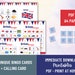 British Bingo 30 Unique Cards Kids Activity &amp; Games DIGITAL Download ...