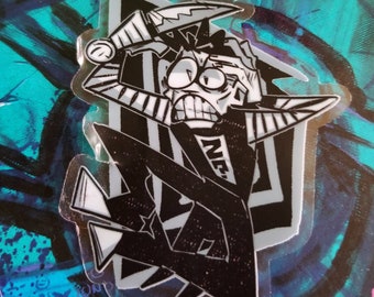 JTHM transparent sticker
