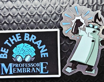 Professor Membrane stickers