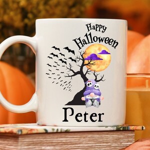 Gonk Halloween, Gonk Halloween Mug, Halloween Gonk, Gonk Mug, Gonk Gnome, Coffee Mug For Halloween, Mug For Halloween, Mug Halloween