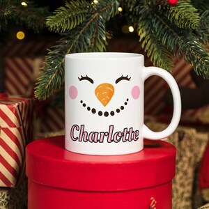Custom Snowman Mug, Snowman Mug For Kids, Snowman Custom Mug, Snowman Mug, Christmas Snowman Mug, Personalized Snowman Mug, Happy Snowman