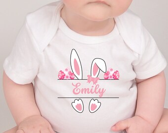 Personalized Easter Bunny Shirt: Custom Children's Easter Gift