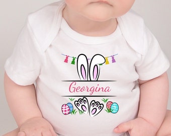 Personalized Easter Bunny Shirt: Custom Children's T-Shirt