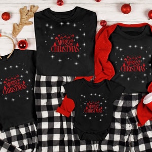 Personalized Family Christmas Shirts: Matching Holiday Pajama Tees