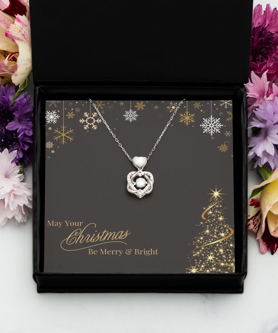 Christmas gift necklace for her discount