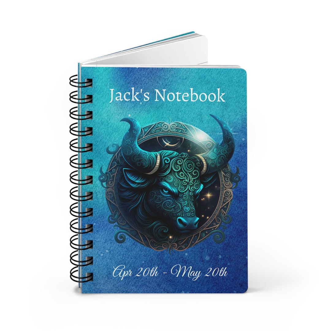 Zodiac Sign Planner, Zodiac Sign Notebook, Astrology Notebook, A5 Lined
