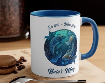Personalized Zodiac Sign Coffee Mug: Horoscope Astrology Gift