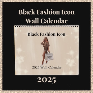 Afroamerikanischer Kalender 2025, Affirmationskalender 2025, Black Girl-Kalender 2025, Black Girl-Wandkalender, 2025-Planer, Wandkalender