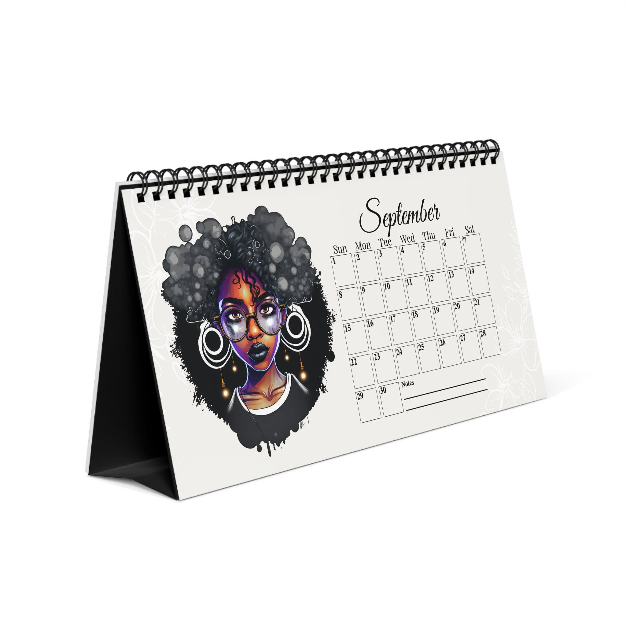 Black Girl Magic Calendar, Black Women Calendar, Black Girl Calendar