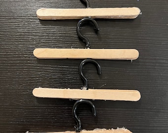 Details about   Set of 4 Wooden Clothes Hangers for 15" and 18" Dolls 
