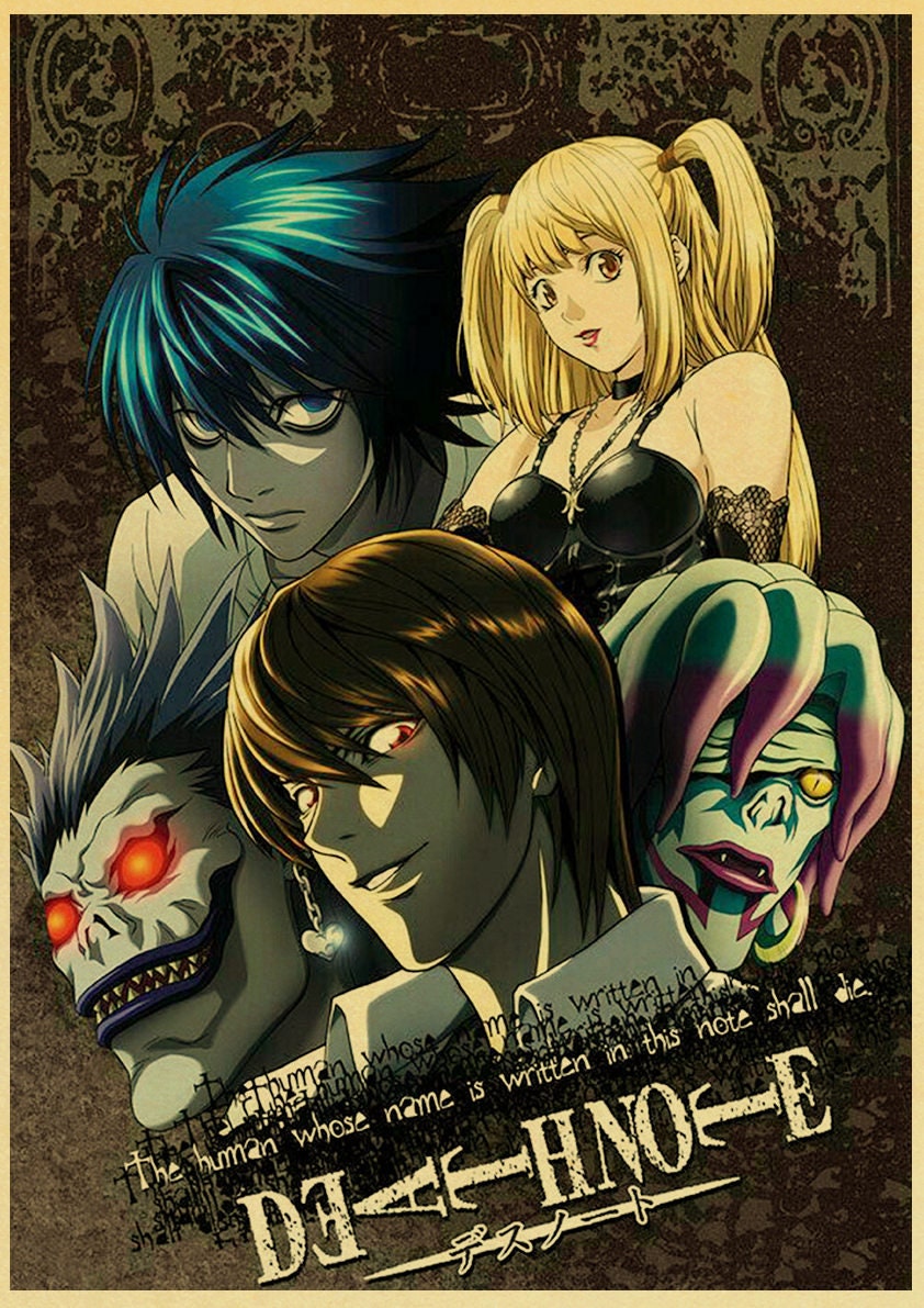 L Death Note Poster