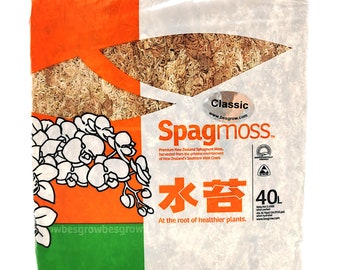 Besgrow New Zealand Classic-Grade Spagmoss Sphagnum Moos