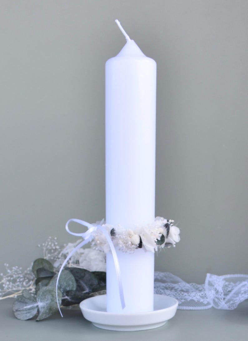 Corona de flores secas/ Guirnalda de flores/ Accesorio para el cabello/ Corona para el cabello/ imagen 18