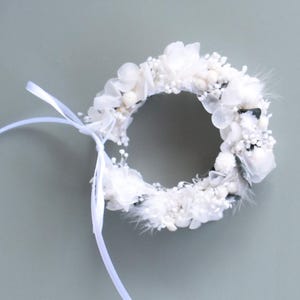 Corona de flores secas/ Guirnalda de flores/ Accesorio para el cabello/ Corona para el cabello/ Armband Kind