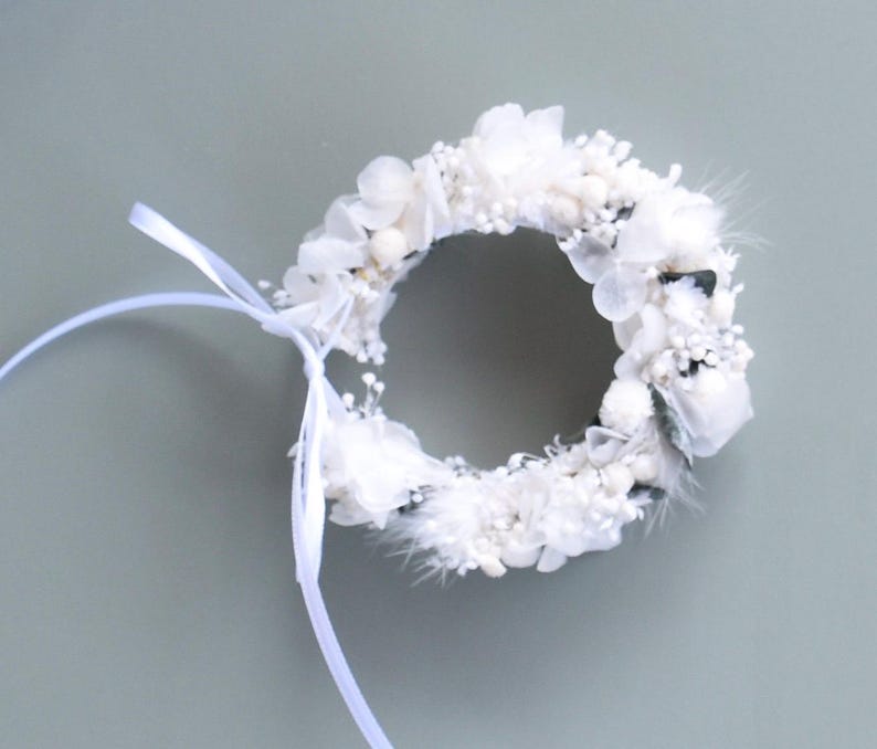 Corona de flores secas/ Guirnalda de flores/ Accesorio para el cabello/ Corona para el cabello/ Armband Kind