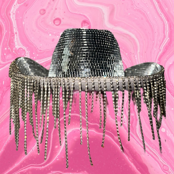 Rhinestone Crowd Faux Suede Cowboy Hat main image 1