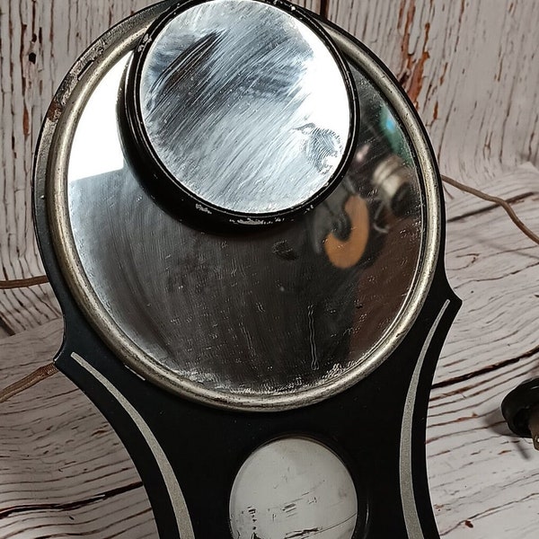 Vintage The Hollywood Make-Up Company Desktop Flip-Top Mirror