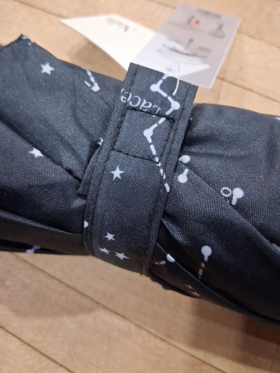 Black Constellation Print Double Layer Umbrella C… - image 12