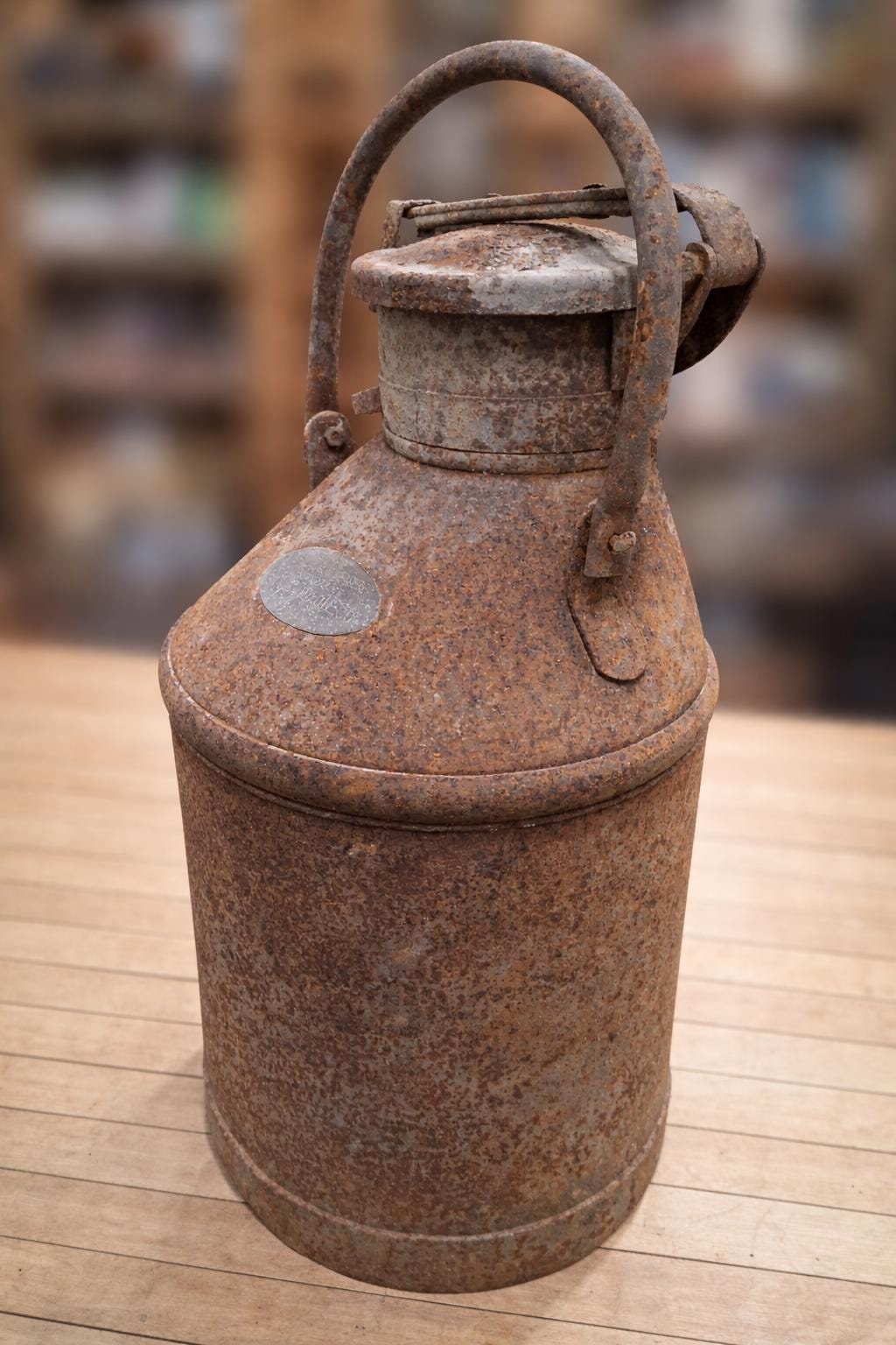 Antique 5 Gallon Can - Etsy