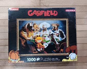 Garfield Dogs Playing Poker Jigsaw Puzzle – 1000 Pieces