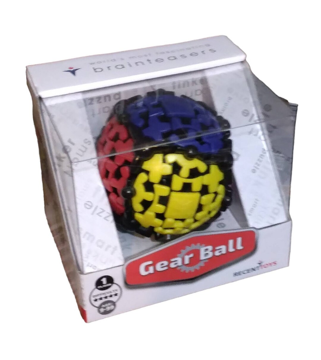 Project Genius Gear Ball Brain Teaser Etsy
