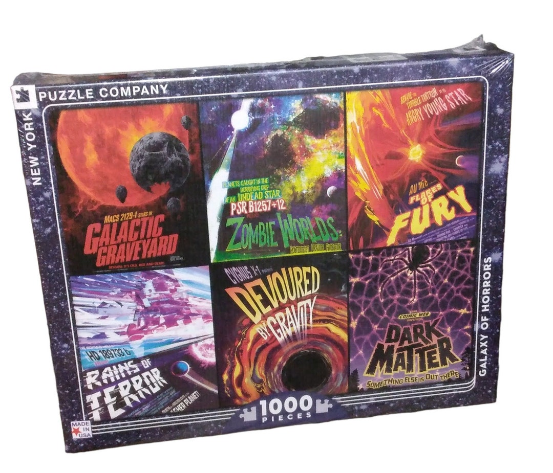 1000 Piece Jigsaw Puzzle Galaxy of Horrors new, Factory Sealed, in Box