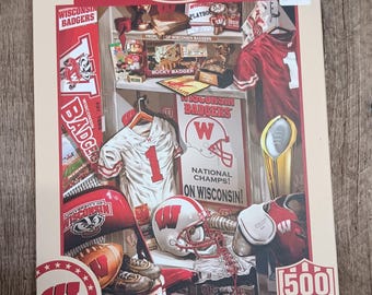 University of Wisconsin Badgers Memorabilia 500-Piece Jigsaw Puzzle