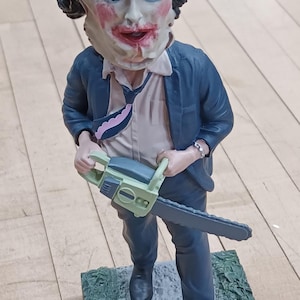 The Texas Chainsaw Massacre Leatherface Mask Collectible Bobblehead