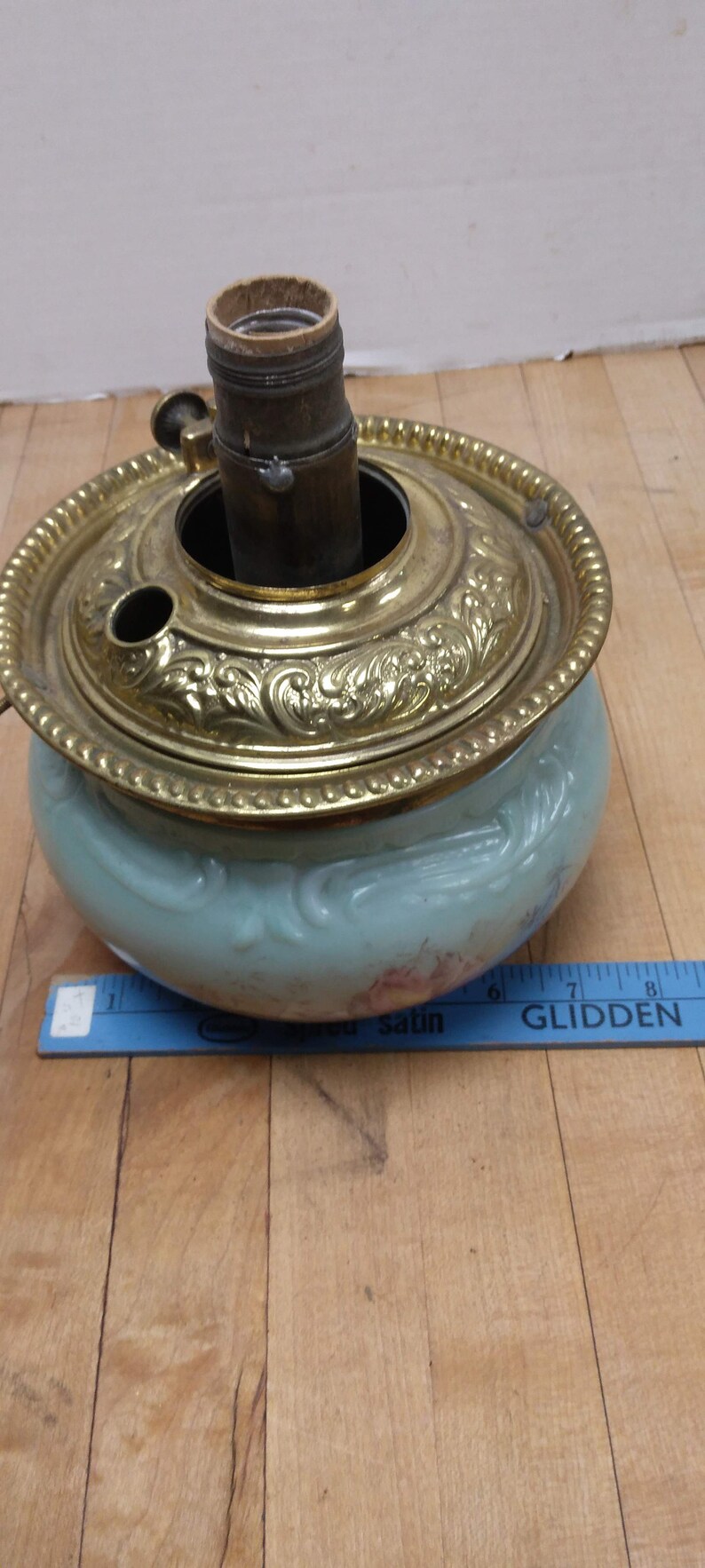 Vintage Electric Oil Lamp Light Fixture Pieces Etsy