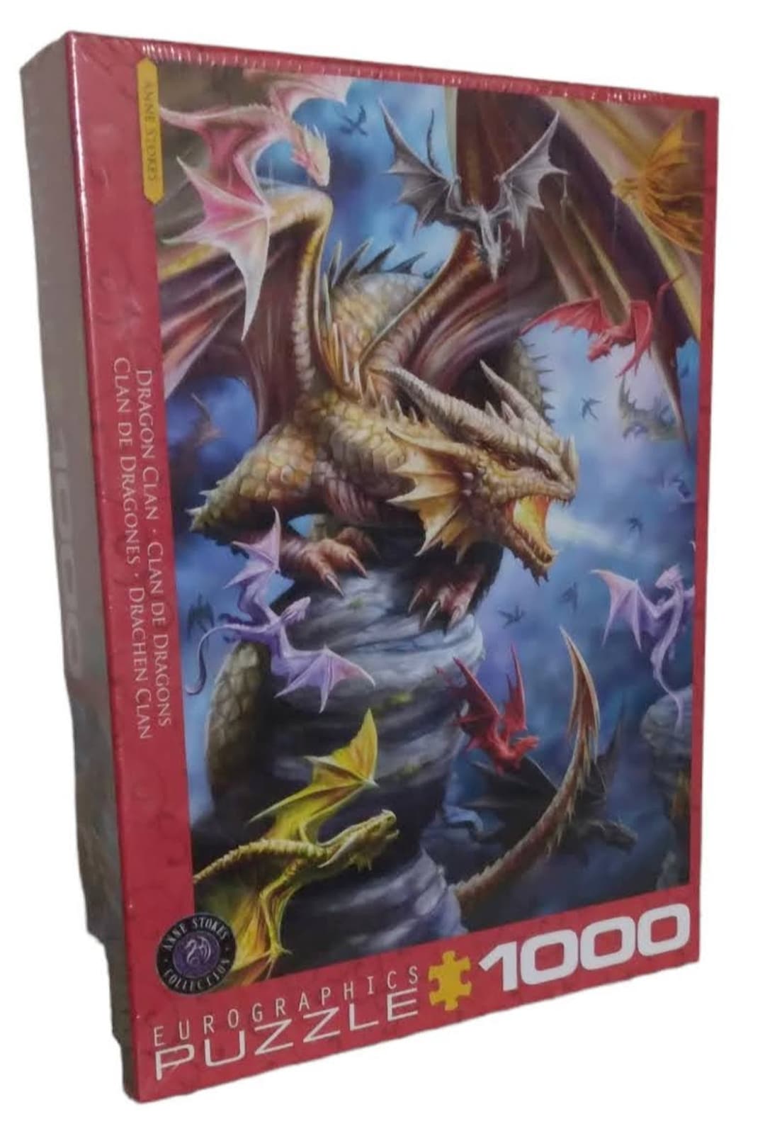1000 Piece Jigsaw Puzzle Dragon Clan new, Factory Sealed, in Box - Etsy