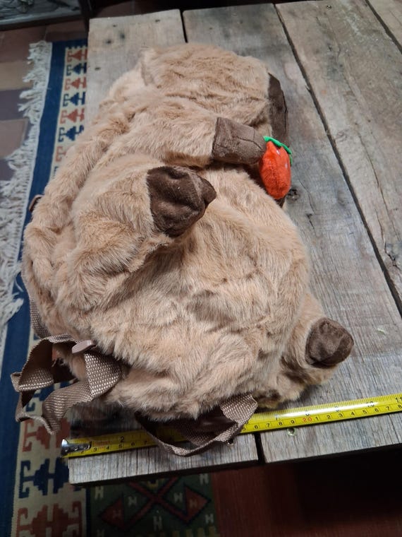 Capybara Plush Backpack with Adjustable Straps - image 5