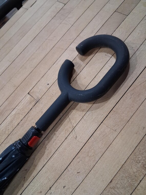 Black Constellation Print Double Layer Umbrella C… - image 14