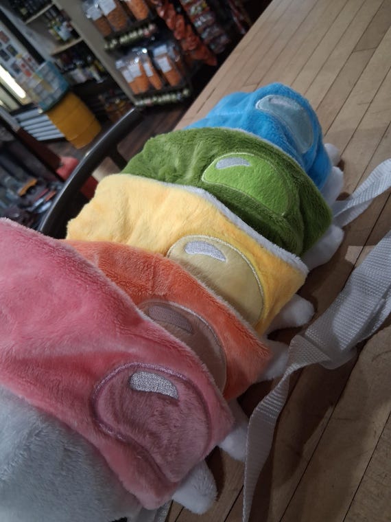 Roly Poly Rainbow Plush Backpack - image 6