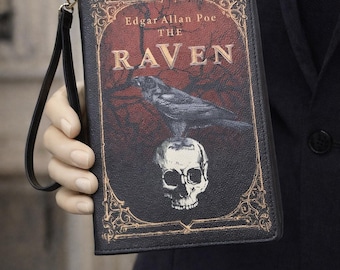 Edgar Allan Poe The Raven Gothic Book Handbag Shoulder Bag