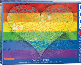 1000 Piece Jigsaw Puzzle- Love & Pride (New, factory sealed, in box)