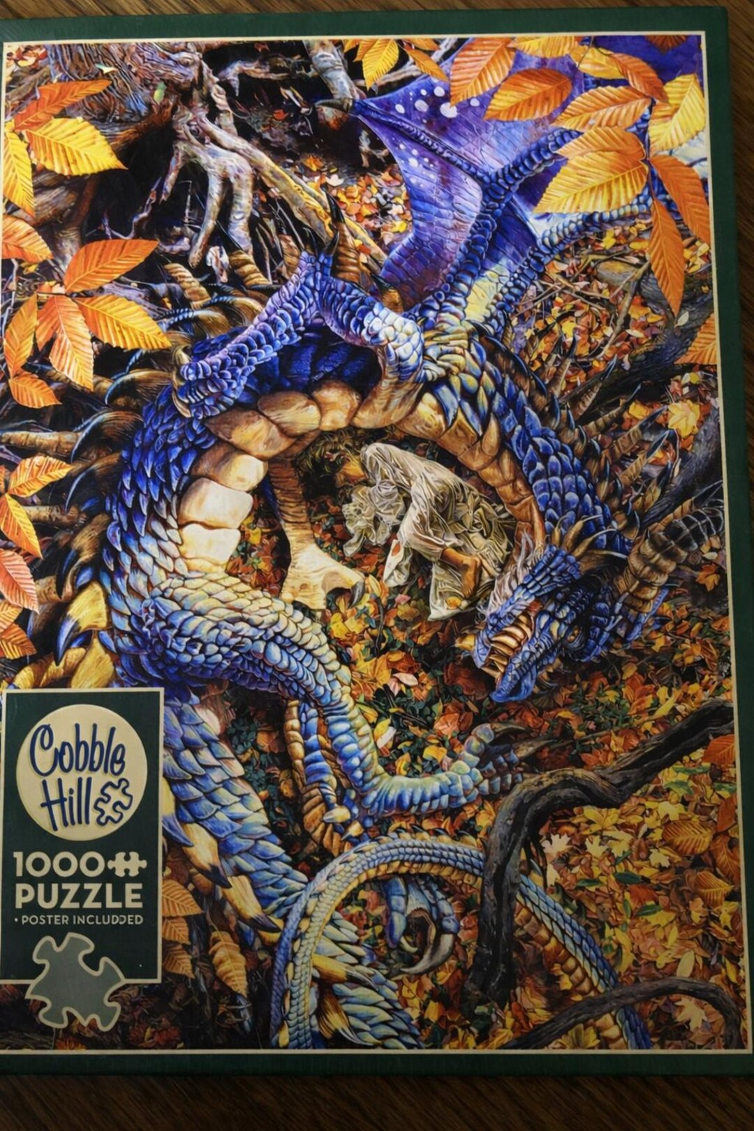 Abby’s Dragon Fantasy Forest 1000 Piece Jigsaw Puzzle - Etsy
