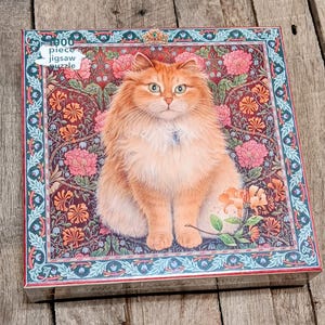 Blossomire 1000pc Puzzle – Siberian Forest Cat Portrait by Ivory