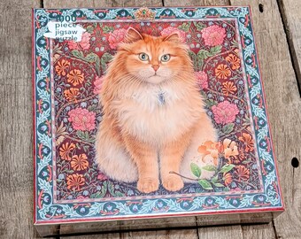 Blossomire 1000pc Puzzle – Siberian Forest Cat Portrait by Ivory