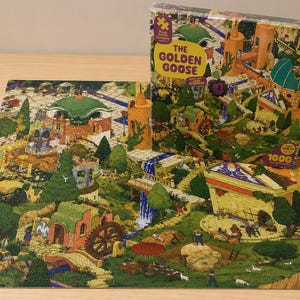 The Golden Goose 1000 Piece Tiny Worlds Fantasy Jigsaw Puzzle Factory Sealed